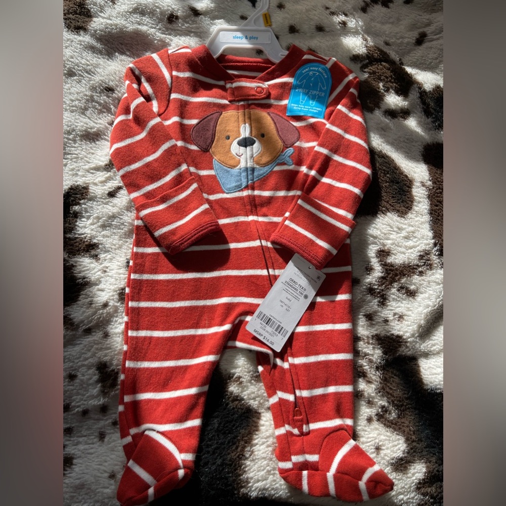 Carters Baby zip up onesie